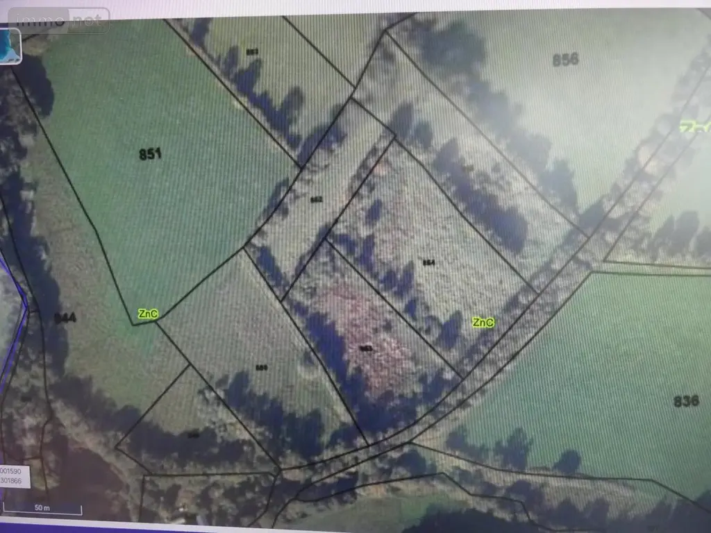 Terrains de loisirs bois etangs a vendre Brasparts 29190 Finistère 29 8000 euros 29129-1075 002