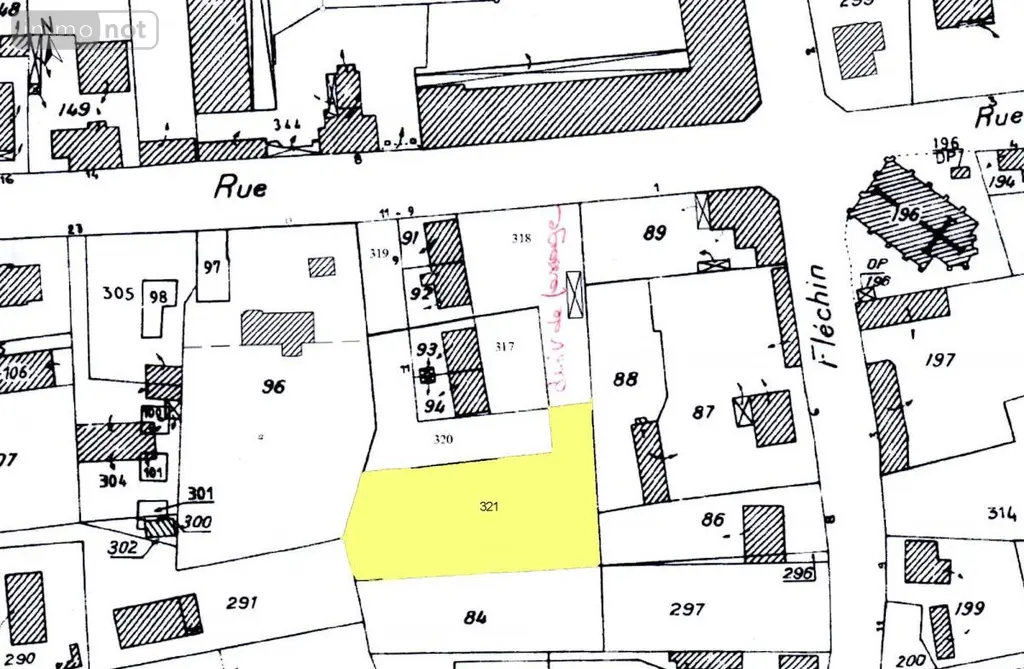 Terrain a batir a vendre Bernes 80240 Somme 80 21200 euros 80105-37 001