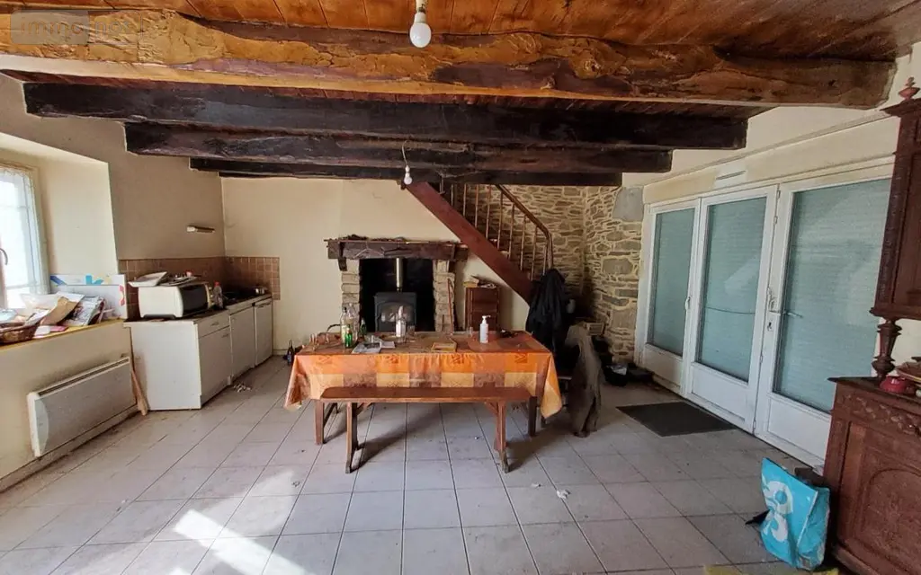 Maison a vendre Maël-Carhaix 22340 Côtes-d'Armor 22 95 m2 4 pièces 63000 euros 29066-3799 004
