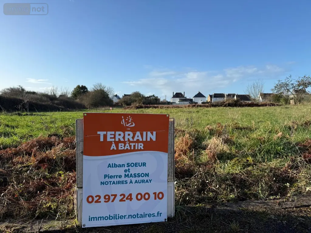 Terrain a batir a vendre Étel 56410 Morbihan 56 248500 euros 56024-751 002