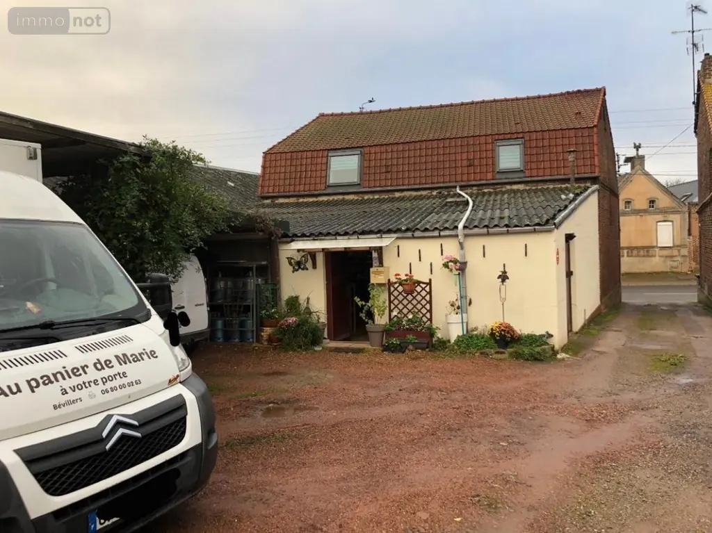 Fonds et murs commerciaux a vendre Bévillers 59217 Nord 59 218 m2 4 pièces 110040 euros 59191-6101 002