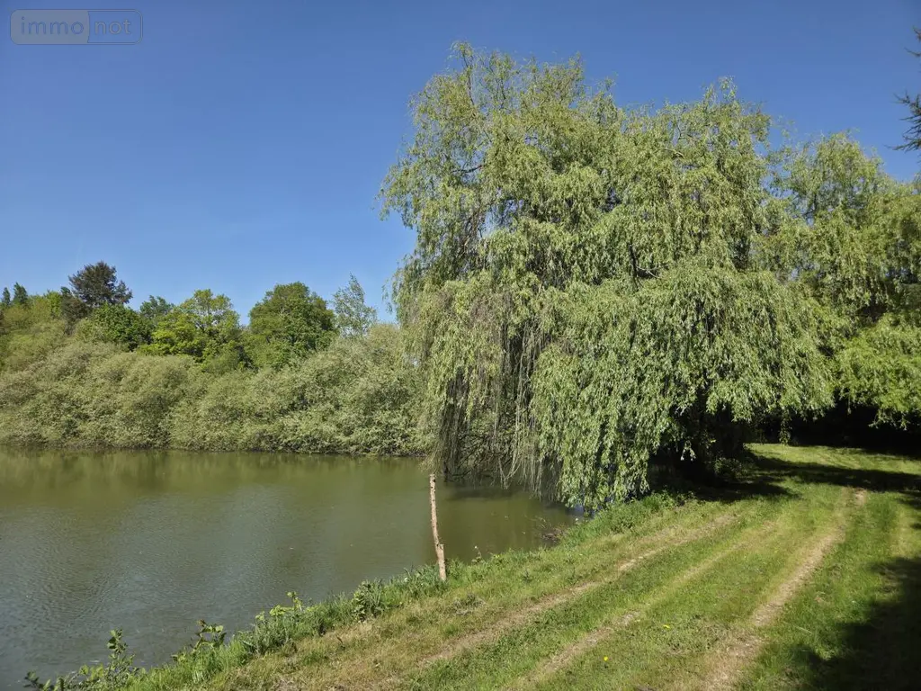 Terrains de loisirs bois etangs a vendre La Roche-Neuville 53200 Mayenne 53 95700 euros 53073-1758 004