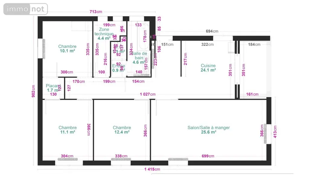 Maison a vendre Grenoble 38100 Isère 38 161 m2 8 pièces 450000 euros 38161-4/25 013