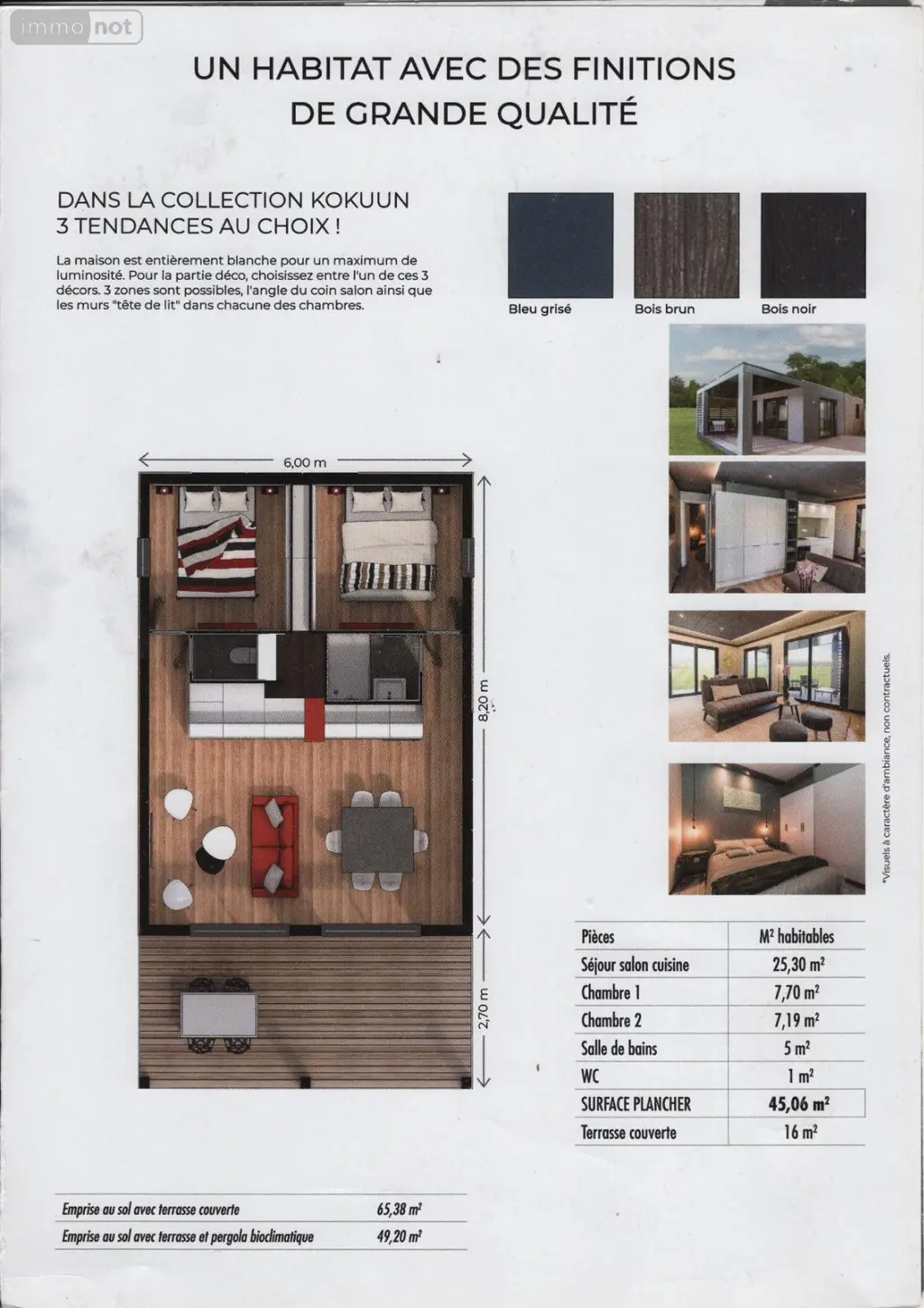Maison a vendre Gap 05000 Hautes-Alpes 05 43 m2 3 pièces 179900 euros 003/HLLBOIS0124 003