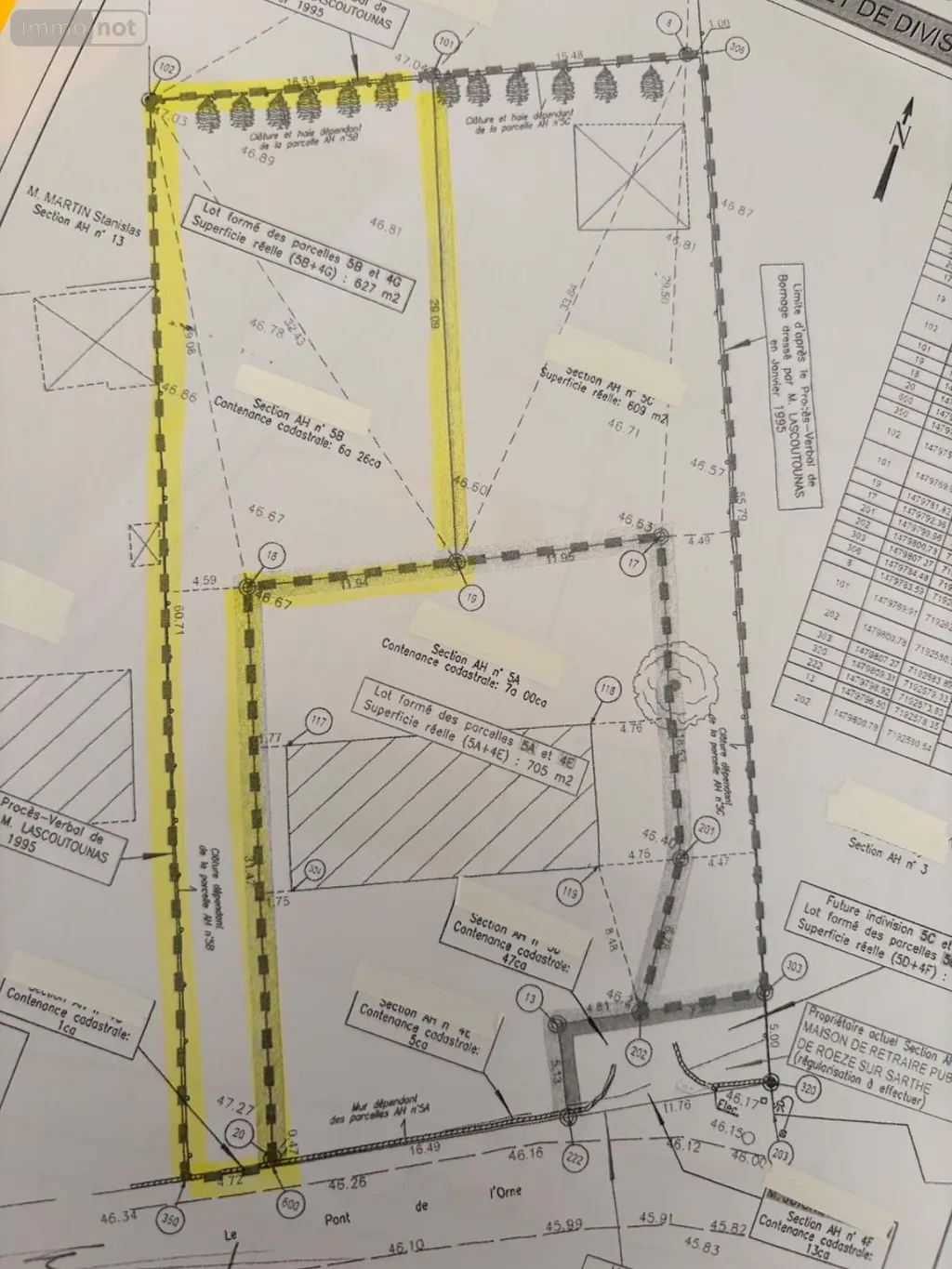 Terrain a batir a vendre Roëzé-sur-Sarthe 72210 Sarthe 72 39500 euros LMY/JU 001