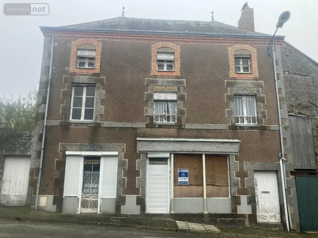Maison a vendre Saint-Georges-le-Gaultier 72130 Sarthe 72 147 m2 5 pièces 44100 euros MA369 001