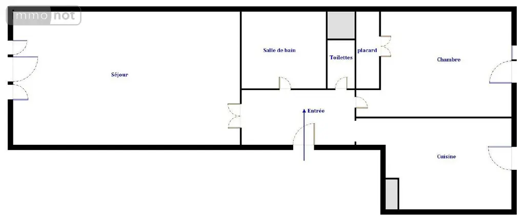 Appartement a vendre Rennes 35000 Ille-et-Vilaine 35 58 m2 2 pièces 270400 euros achat_appartement_com_35238_35000 002
