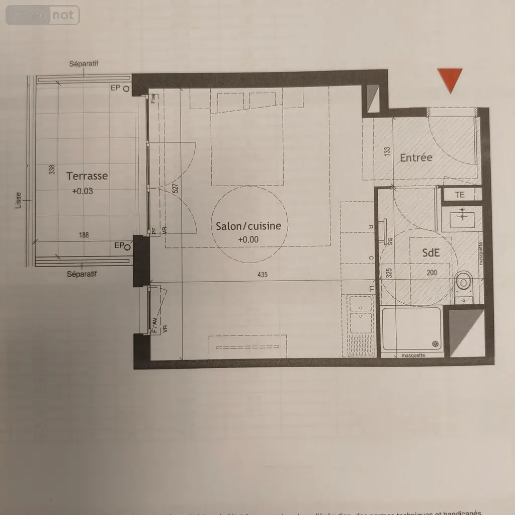 Appartement a vendre Gap 05000 Hautes-Alpes 05 30 m2 1 pièce 150000 euros 003/T1D1426  002