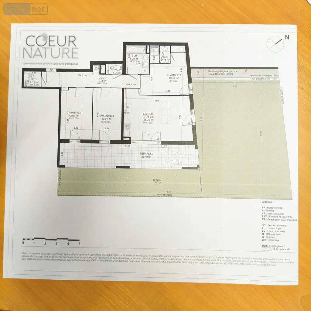 Appartement a vendre Gap 05000 Hautes-Alpes 05 87 m2 4 pièces 319000 euros 003/T4RDJPN2001426 001