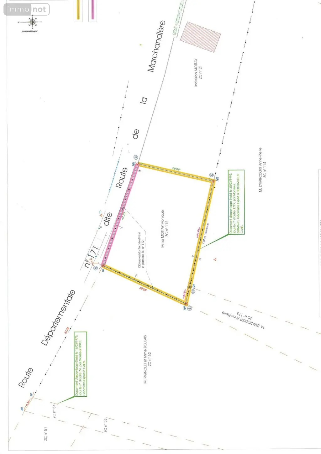 Terrain a batir a vendre Les Moutiers-en-Cinglais 14220 Calvados 14 76000 euros 0012 006