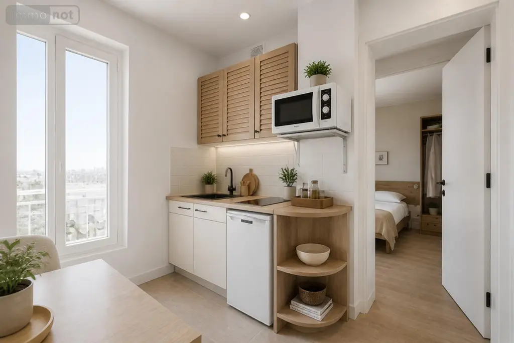 Appartement a vendre Paris 11e Arrondissement 75011 Paris 75 19 m2 2 pièces 197600 euros 2 PIECES RUE DU CHEMIN VERT 013