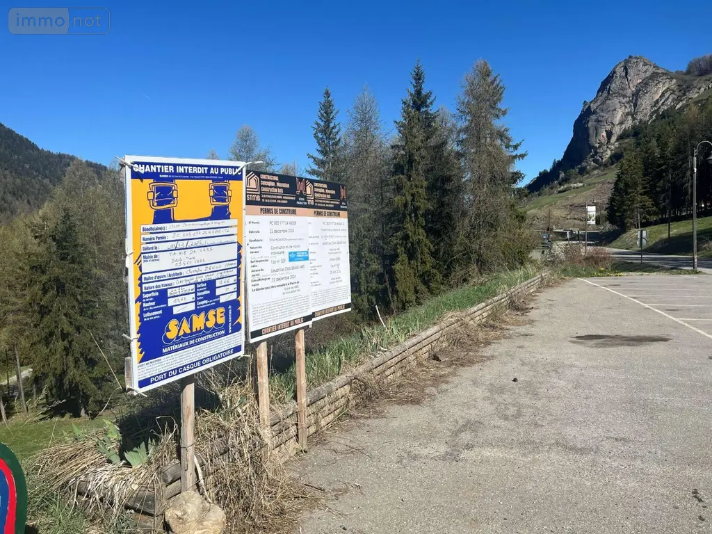 Terrain a batir a vendre Vars 05560 Hautes-Alpes 05 423 m2 105000 euros 117012 004