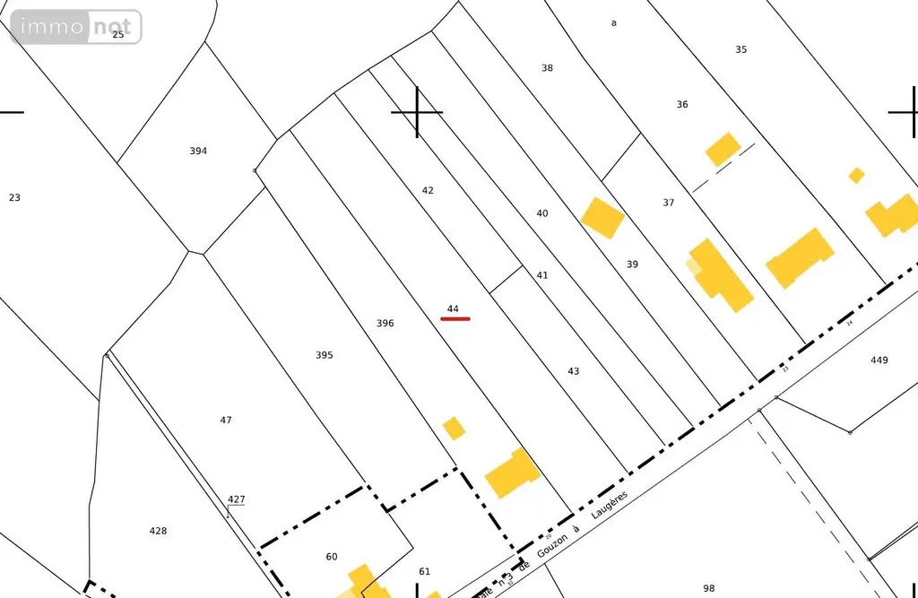 Terrain a batir a vendre Gouzon 23230 Creuse 23 770 m2 17200 euros 2603 002