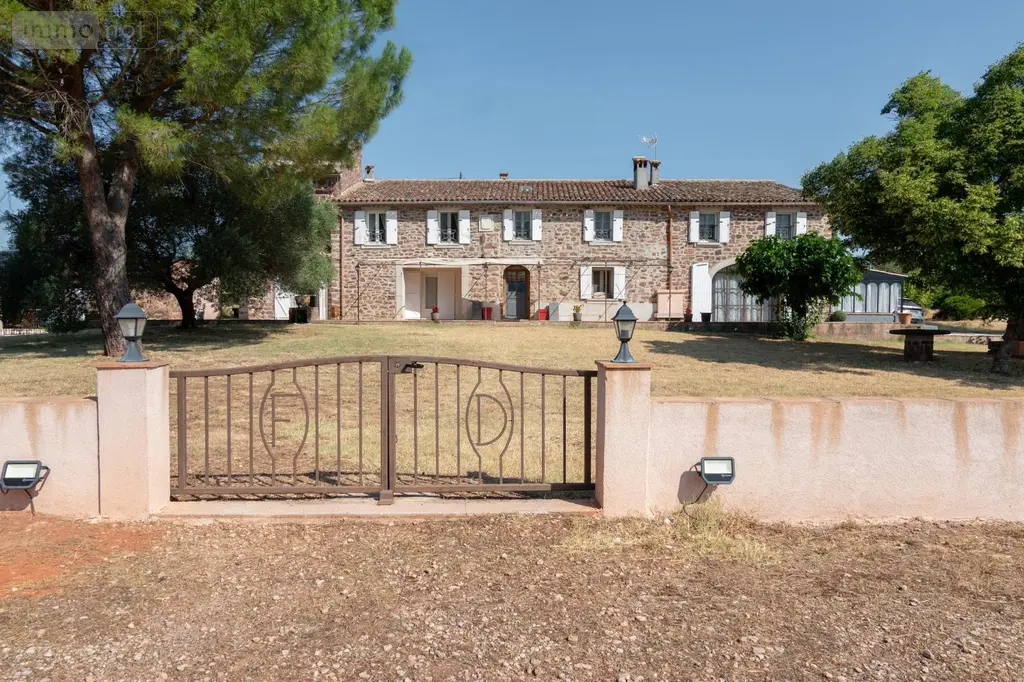 Propriete viticole a vendre Gonfaron 83590 Var 83 420 m2 1450000 euros domainegonfaron 008