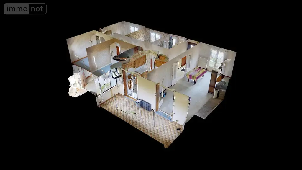 Maison a vendre Melleray 72320 Sarthe 72 87 m2 6 pièces 106100 euros 505 013