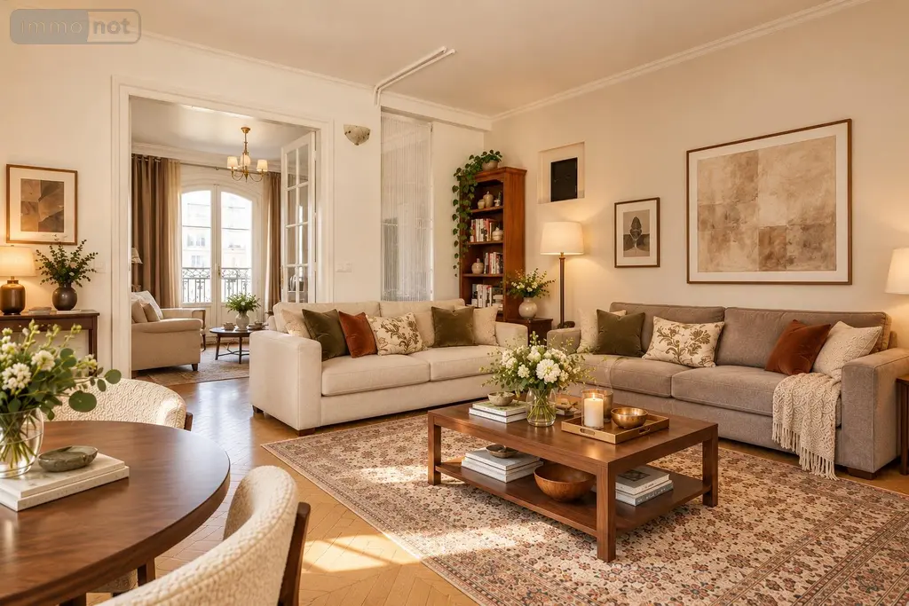 Appartement a vendre Paris 16e Arrondissement 75016 Paris 75 68 m2 3 pièces 610000 euros DHCR2 002