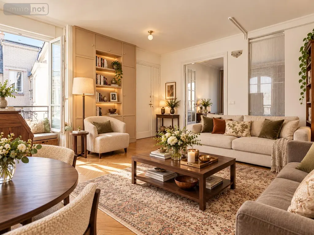 Appartement a vendre Paris 16e Arrondissement 75016 Paris 75 68 m2 3 pièces 610000 euros DHCR2 003