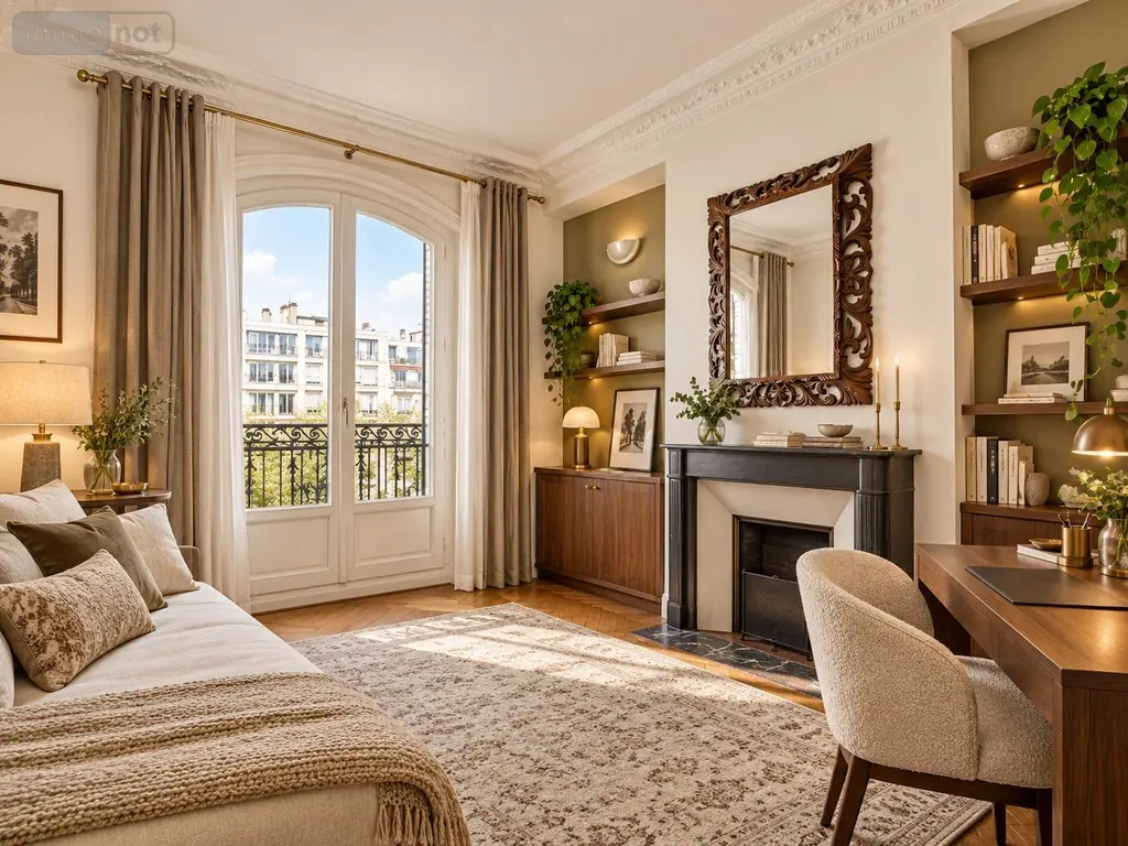 Appartement a vendre Paris 16e Arrondissement 75016 Paris 75 68 m2 3 pièces 610000 euros DHCR2 006