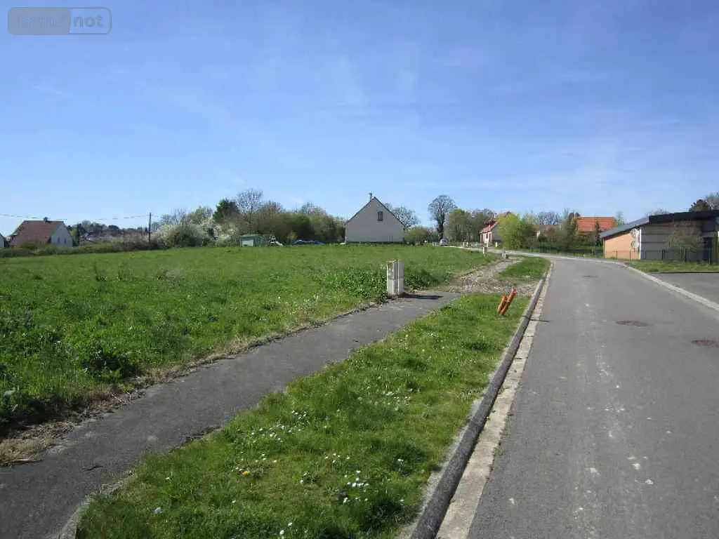 Terrain a batir a vendre Auchy-lès-Hesdin 62770 Pas-de-Calais 62 40280 euros 62112-TB00412 006