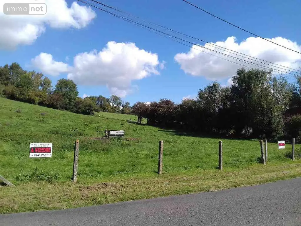 Terrain a batir a vendre Anvin 62134 Pas-de-Calais 62 1270 m2 27336 euros 62112-TB00777 003