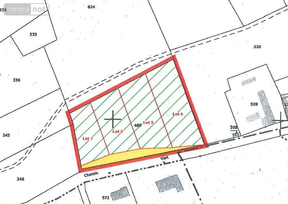 Terrain a batir a vendre Gouy-en-Ternois 62127 Pas-de-Calais 62 32160 euros 2020 002