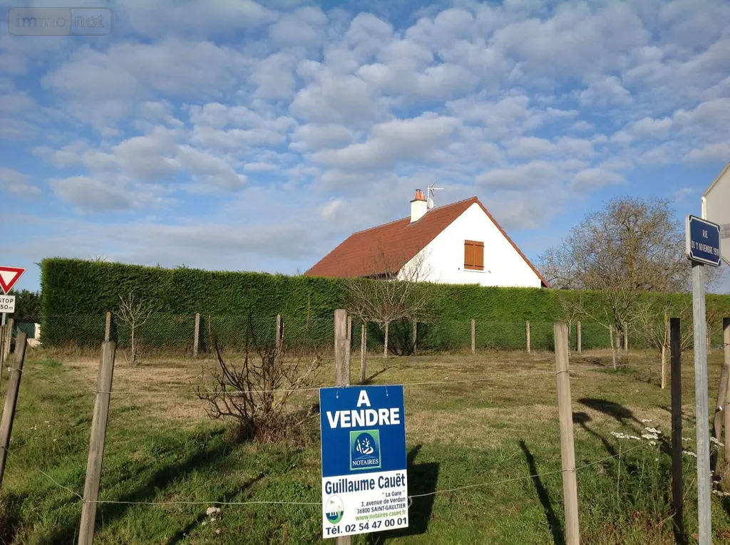 Terrain a batir a vendre Saint-Gaultier 36800 Indre 36 891 m2 8500 euros 037/2075 003