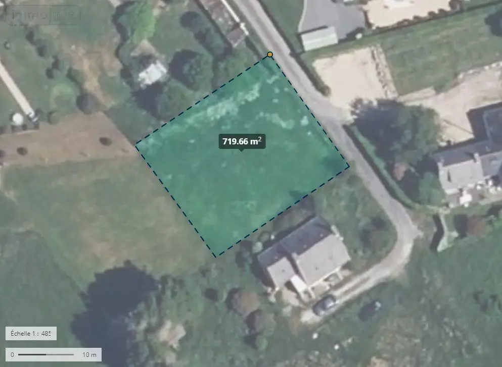 Terrain a batir a vendre Scaër 29390 Finistère 29 22400 euros 29122-TAB-156 002