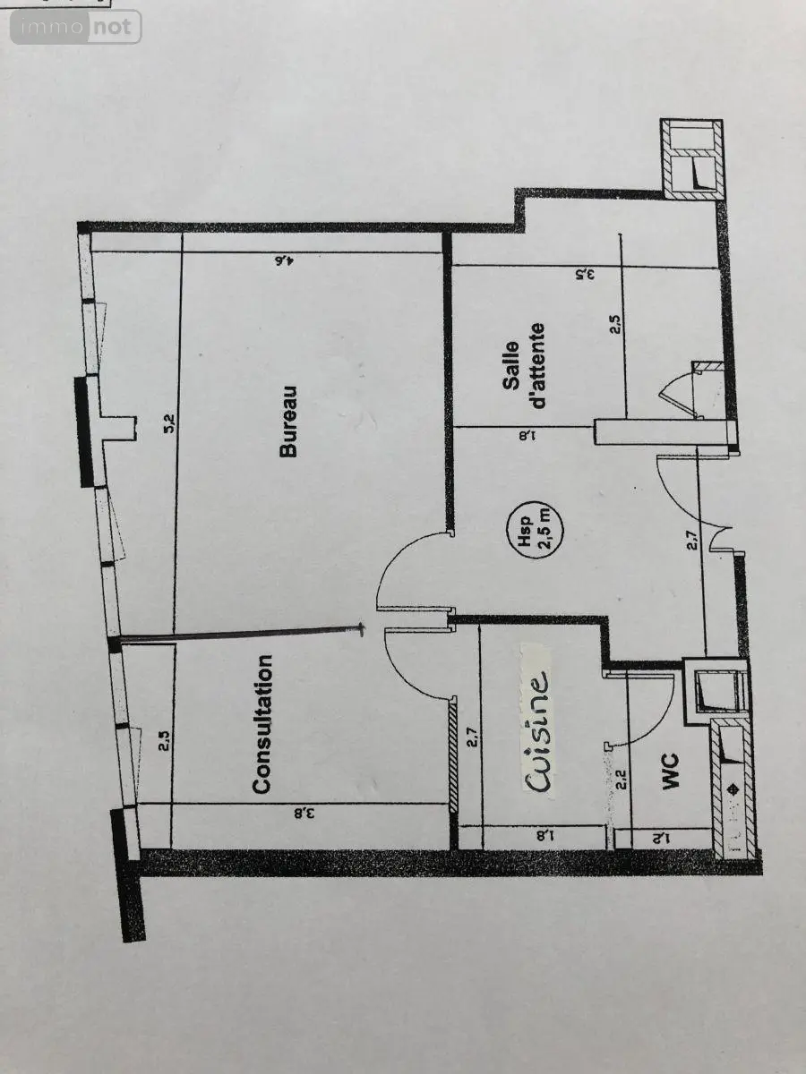 Fonds et murs commerciaux a vendre Chalon-sur-Saône 71100 Saône-et-Loire 71 3 pièces 160000 euros 13783/492 002