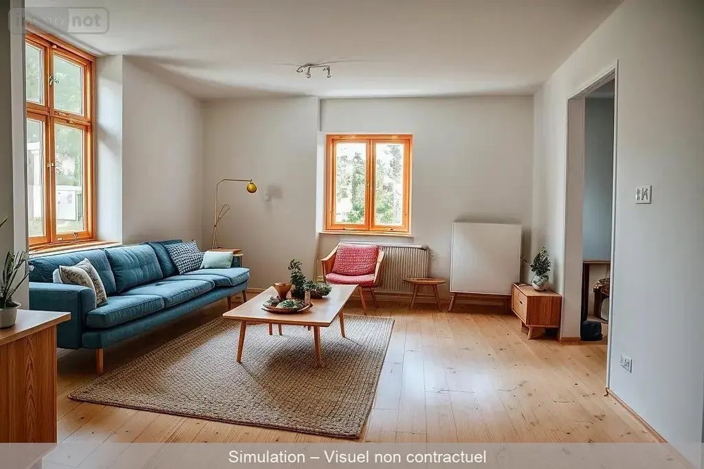Maison a vendre Moulins 02160 Aisne 02 144 m2 6 pièces 114975 euros 02072/72 005