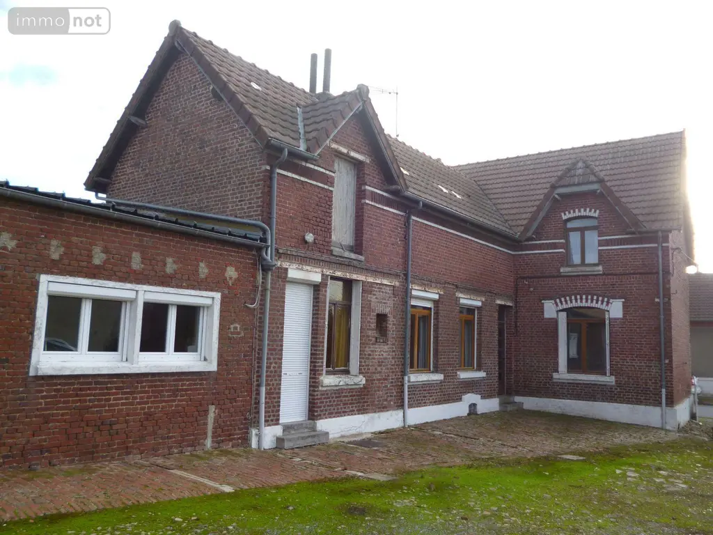 Maison a vendre Neuville-Bourjonval 62124 Pas-de-Calais 62 177 m2 8 pièces 109650 euros 1/678 004