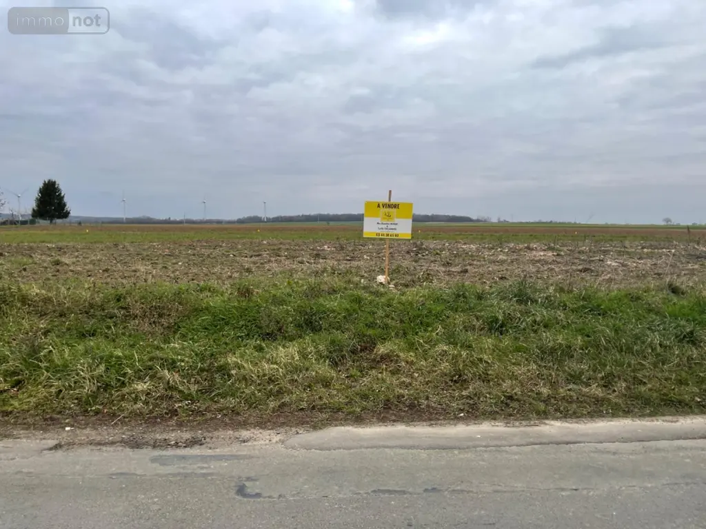 Terrain a batir a vendre Roye-sur-Matz 60310 Oise 60 1175 m2 45000 euros 60092/280 003