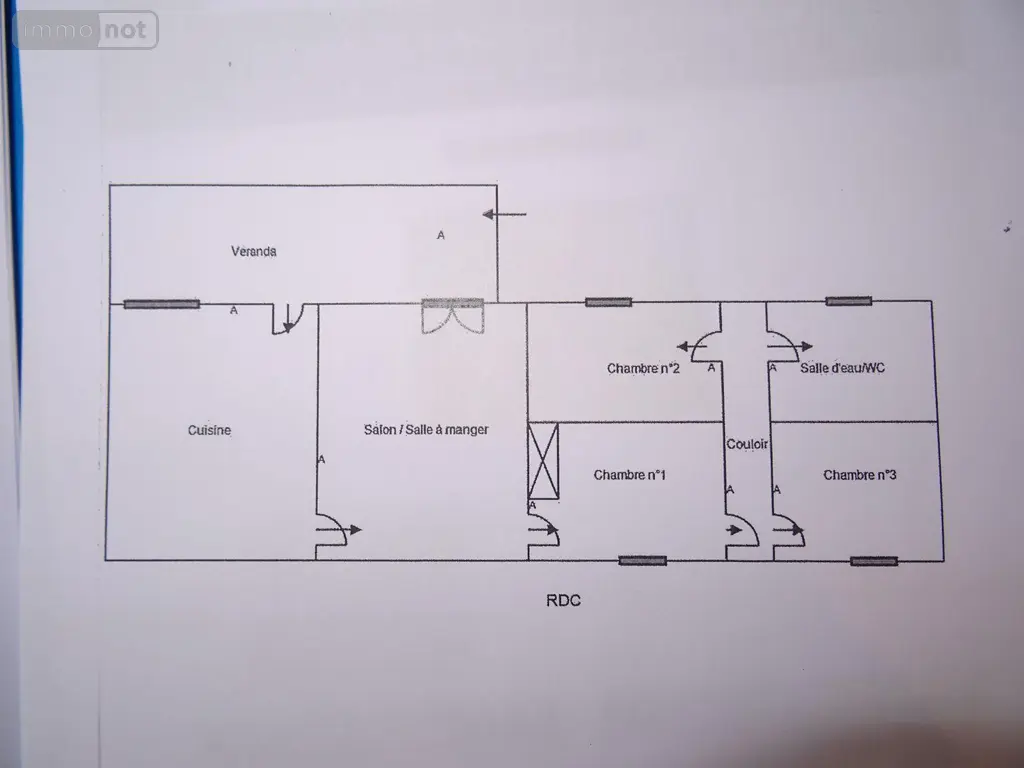 Maison a vendre Le Tranger 36700 Indre 36 100 m2 4 pièces 74200 euros 36019/782 015