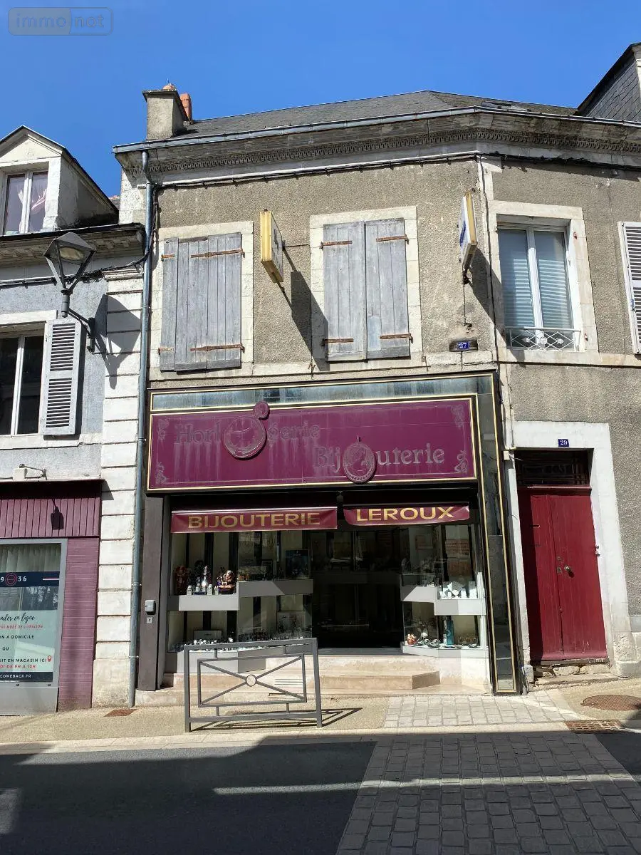 Immeuble de rapport a vendre Buzançais 36500 Indre 36 80 m2 3 pièces 38300 euros 1047216 002