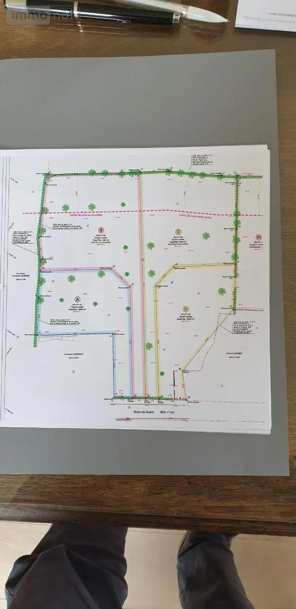 Terrain a batir a vendre Callengeville 76270 Seine-Maritime 76 250 m2 30740 euros 61 001