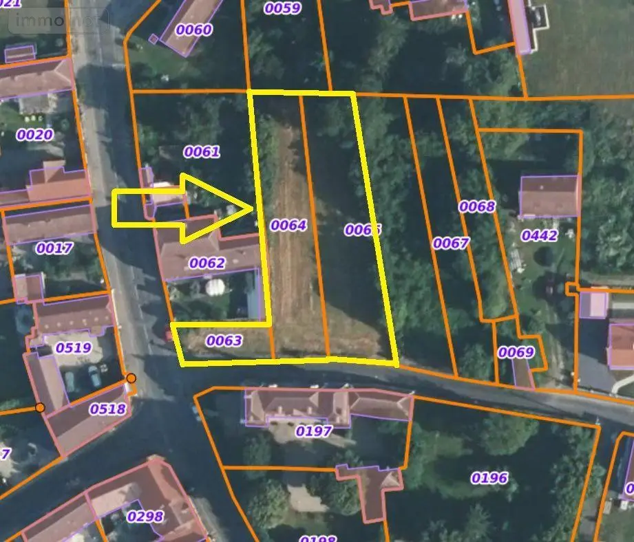 Terrain a batir a vendre Nouvion-et-Catillon 02270 Aisne 02 16800 euros 02014/771 001