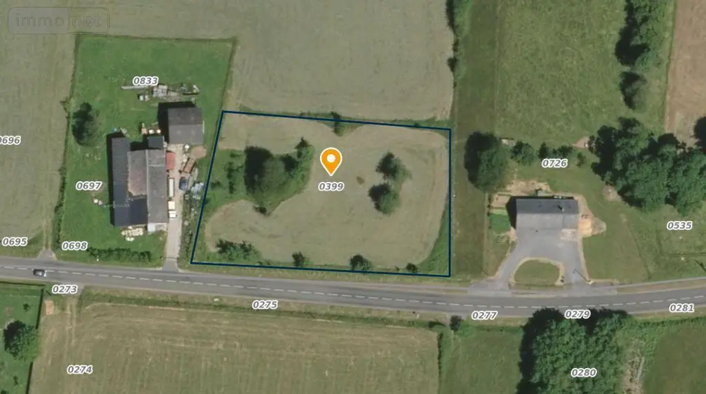 Terrain a batir a vendre Taillette 08230 Ardennes 08 200 m2 48068 euros 08034/17 002