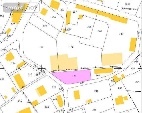 Terrain a batir a vendre Nampcel 60400 Oise 60 35000 euros 60057-46 002