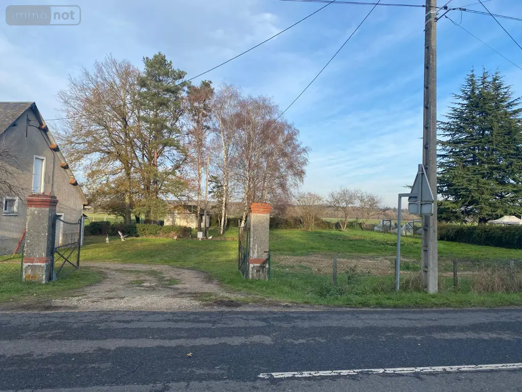 Terrain a batir a vendre Pouillé 41110 Loir-et-Cher 41 1899 m2 21500 euros 12101/1176 003