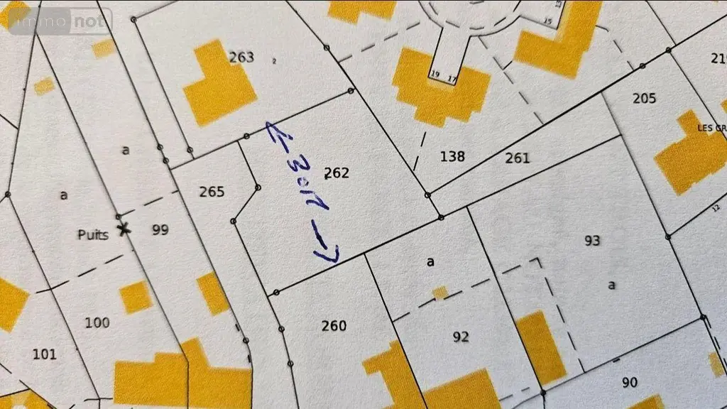Terrain a batir a vendre Guécélard 72230 Sarthe 72 83000 euros 72119-1588 002