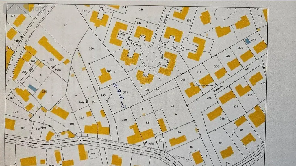 Terrain a batir a vendre Guécélard 72230 Sarthe 72 83000 euros 72119-1588 003