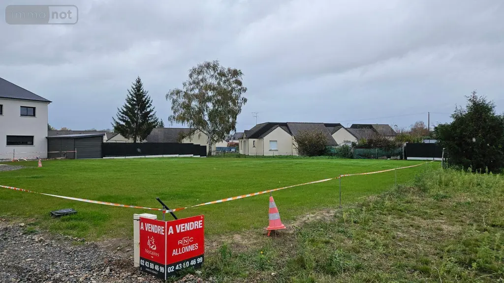 Terrain a batir a vendre Guécélard 72230 Sarthe 72 83000 euros 72119-1588 001