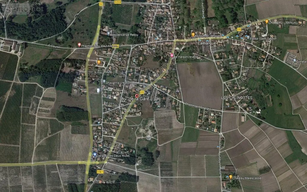 Terrain a batir a vendre Lamarque 33460 Gironde 33 108650 euros 015/683 001