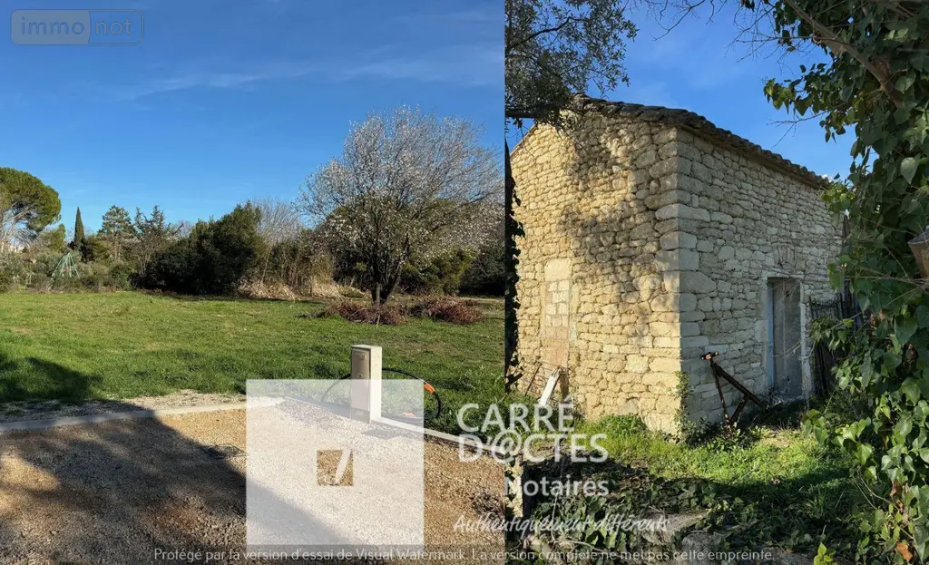 Terrain a batir a vendre Villevieille 30250 Gard 30 209000 euros 1002 771 A 001