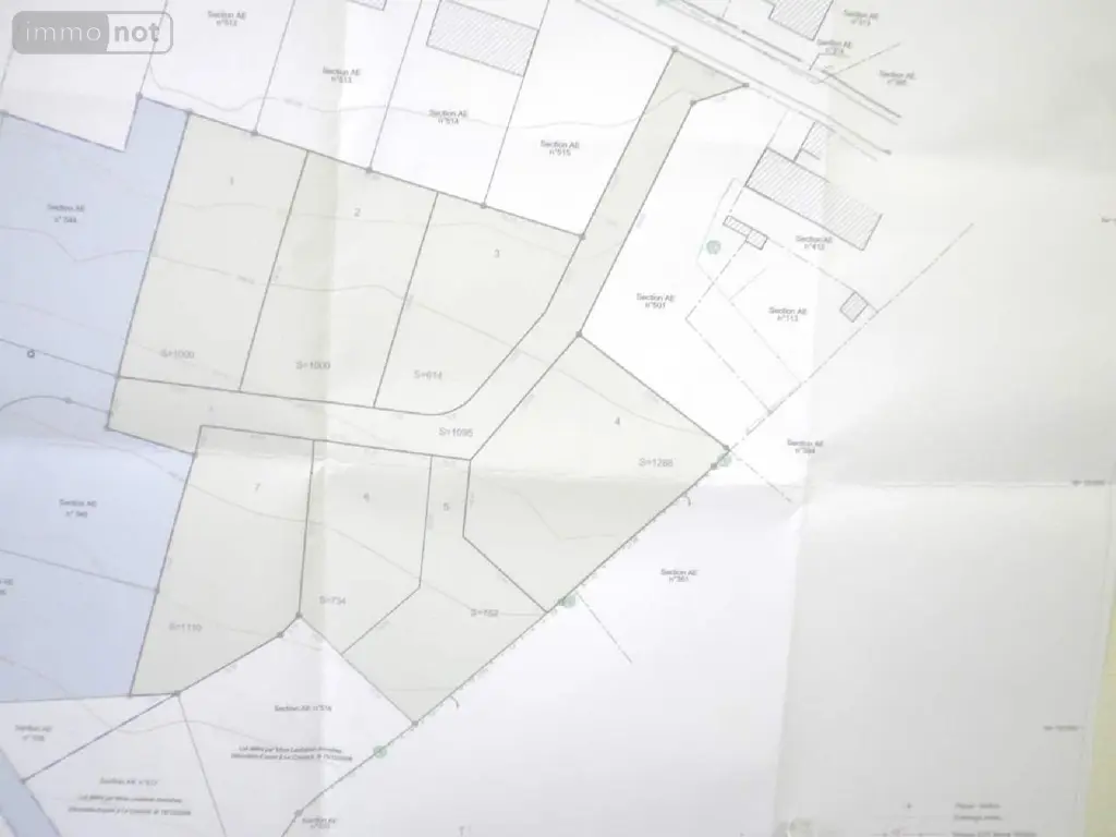 Terrain a batir a vendre Blanzy 71450 Saône-et-Loire 71 44040 euros 063/1066 003