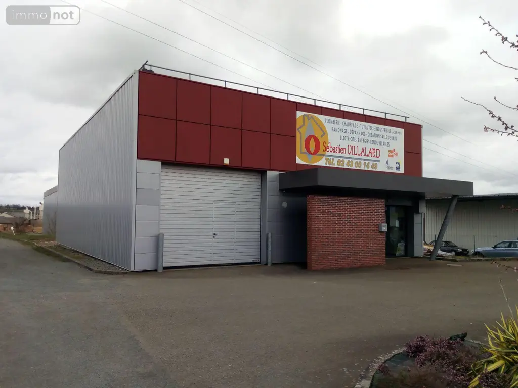 Fonds et murs commerciaux a vendre Villaines-la-Juhel 53700 Mayenne 53 210 m2 4 pièces 177680 euros 1304 001