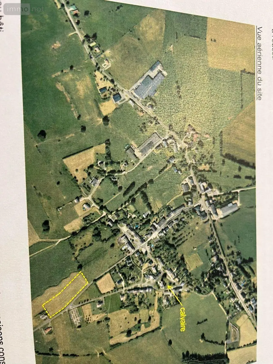 Terrain a batir a vendre Jandun 08430 Ardennes 08 1500 m2 42000 euros 10305/1125 002