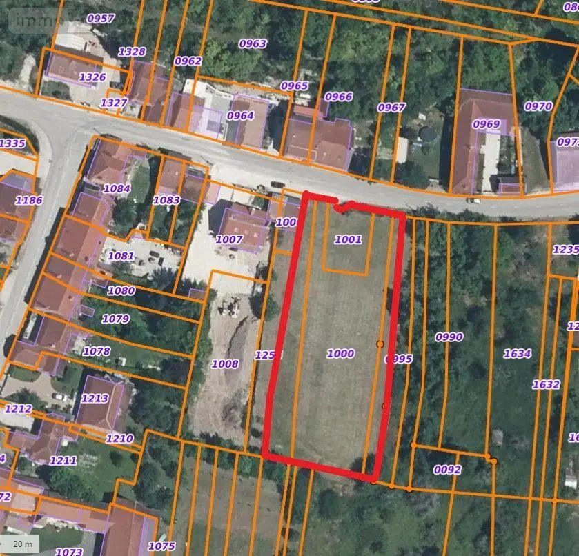 Terrain a batir a vendre Bourguignons 10110 Aube 10 71132 euros 10063/1221 002