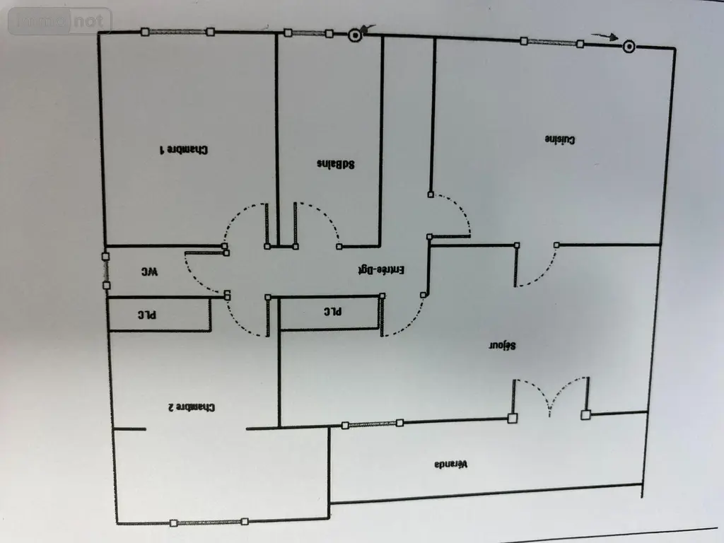 Maison a vendre Villedieu-sur-Indre 36320 Indre 36 82 m2 3 pièces 139000 euros 1048351 029