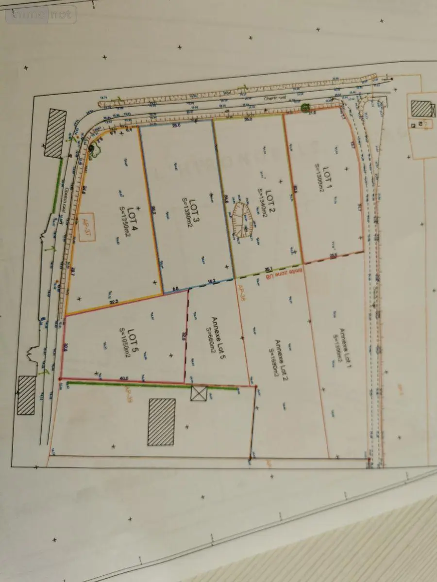 Terrain a batir a vendre Montcaret 24230 Dordogne 24 23000 euros 045/2148 002