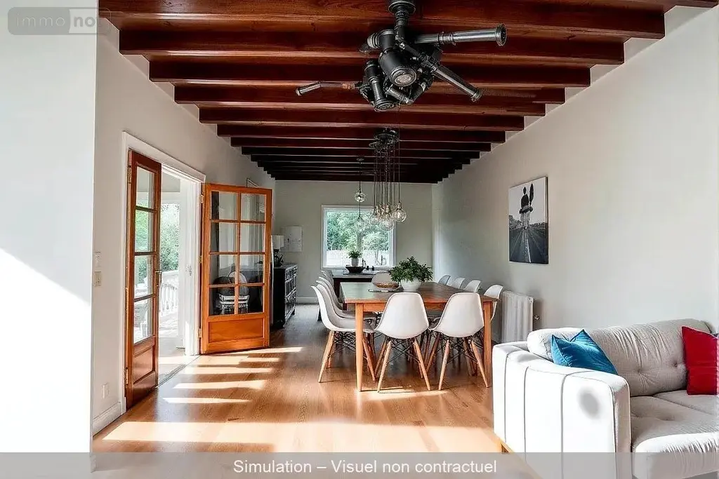 Maison a vendre Nampcel 60400 Oise 60 125 m2 6 pièces 118000 euros 60057-91 007